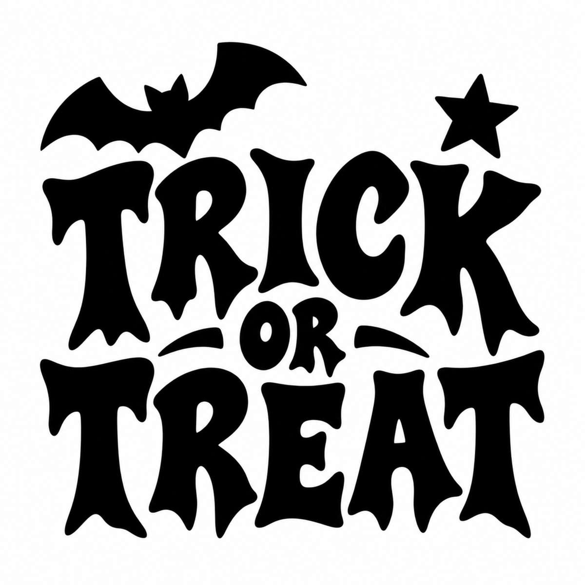 Trick or Treat Label
