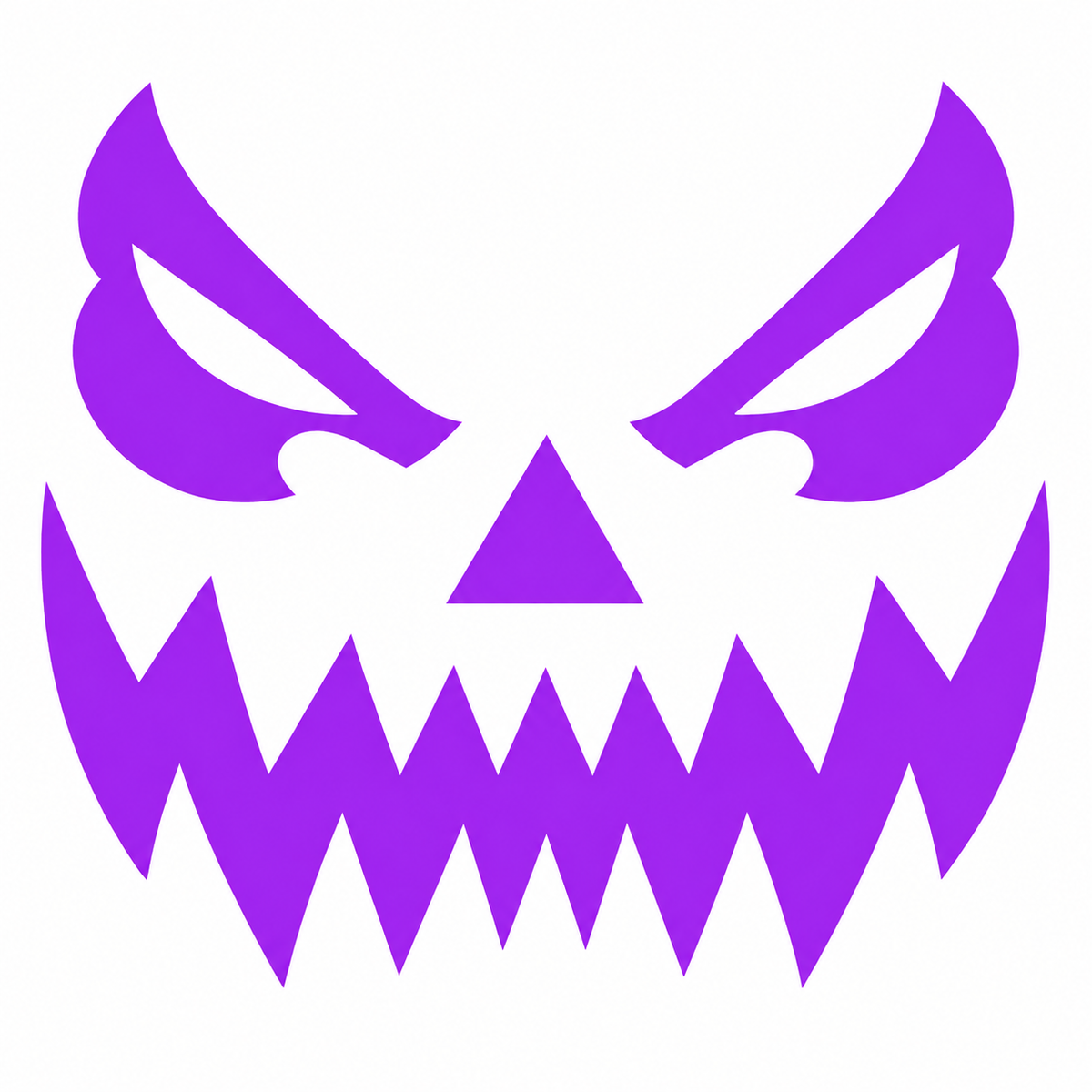 Horror Face Label