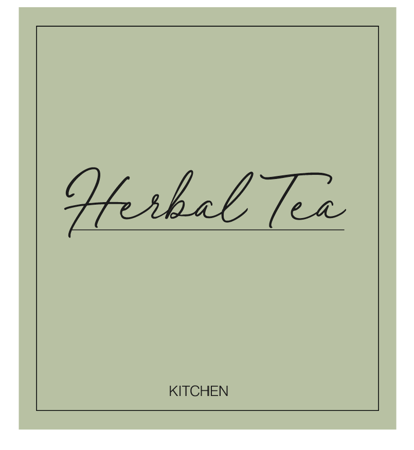Herbal Tea Label