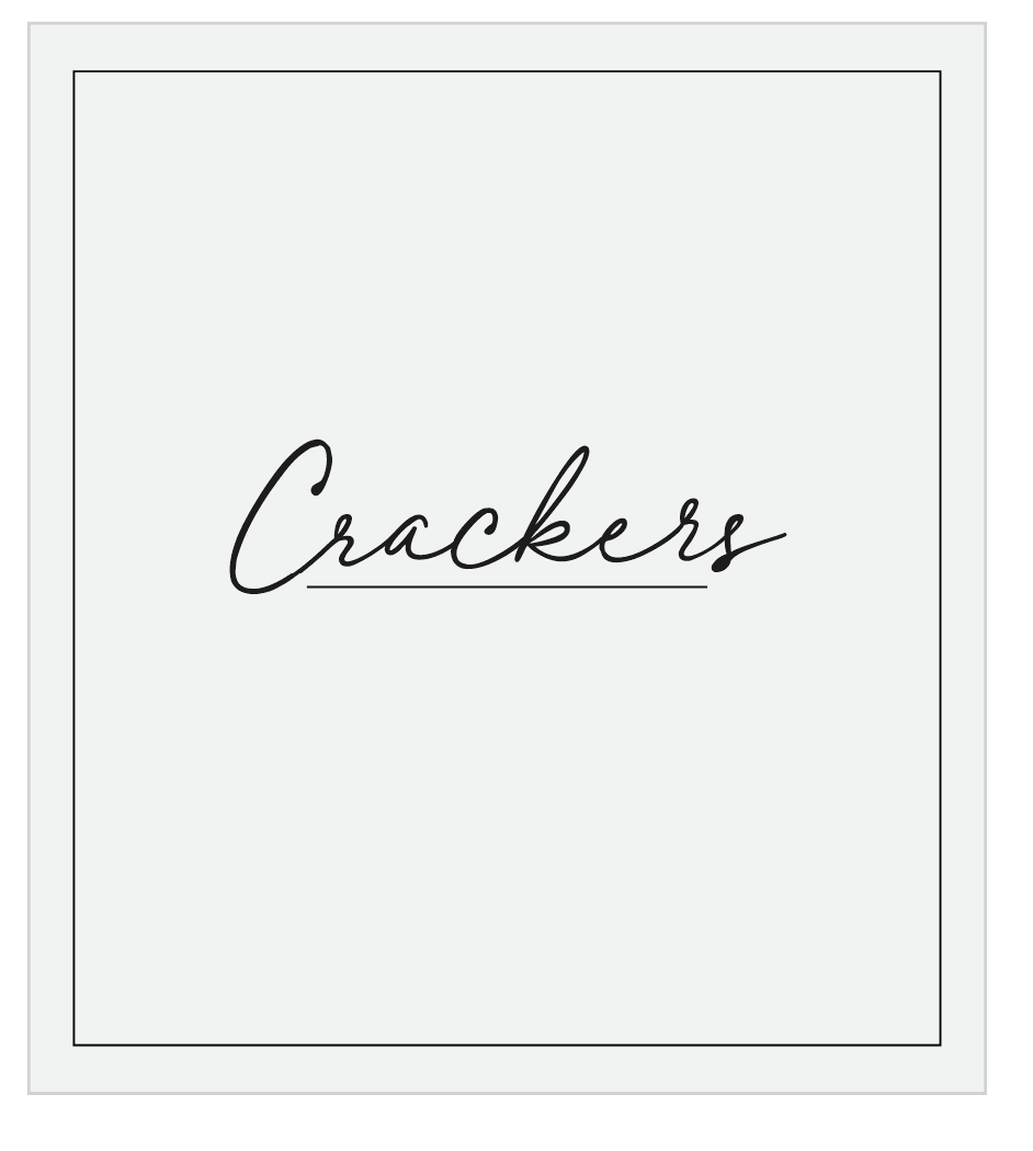 Crackers Label