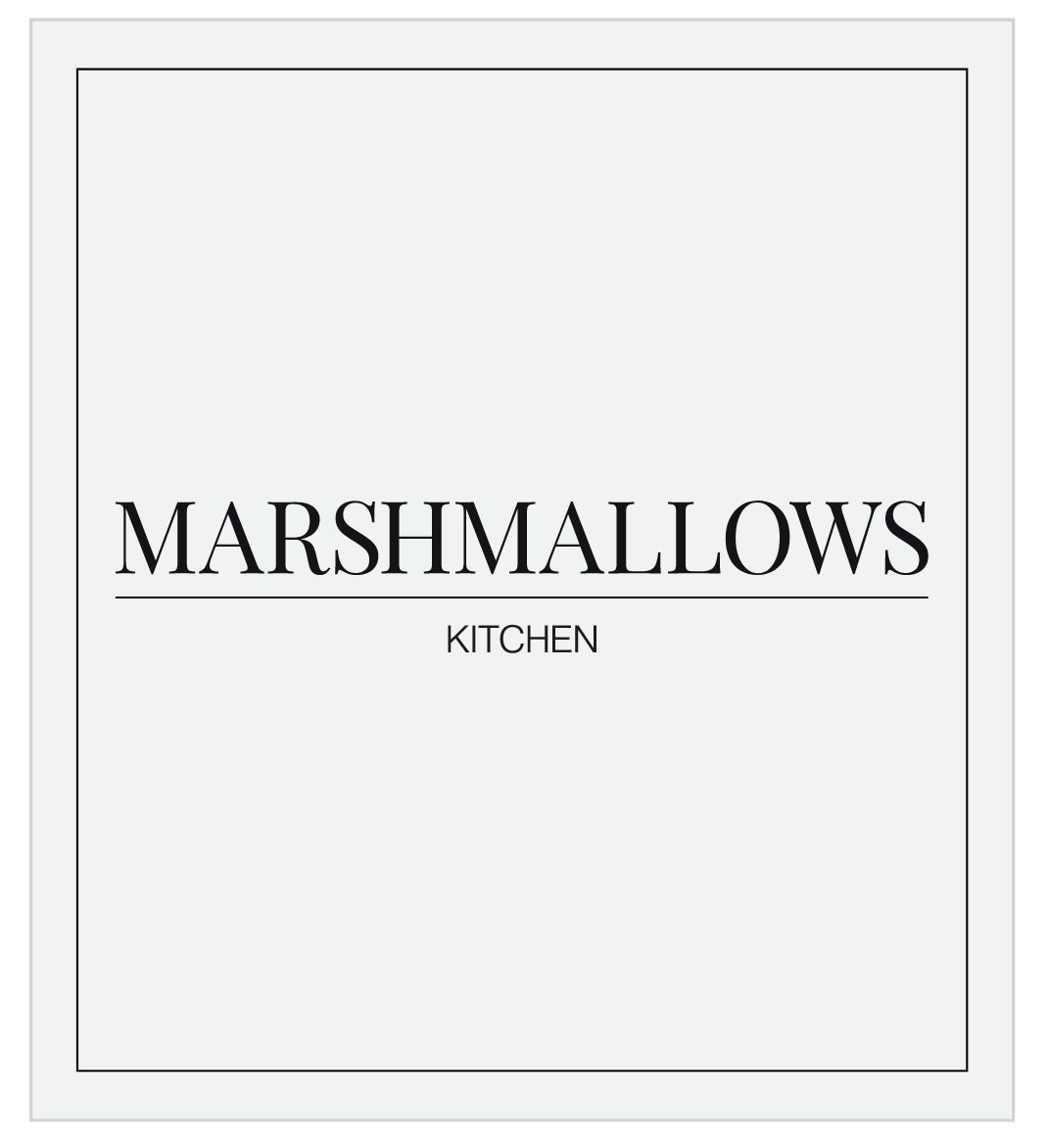 Marshmallows Label