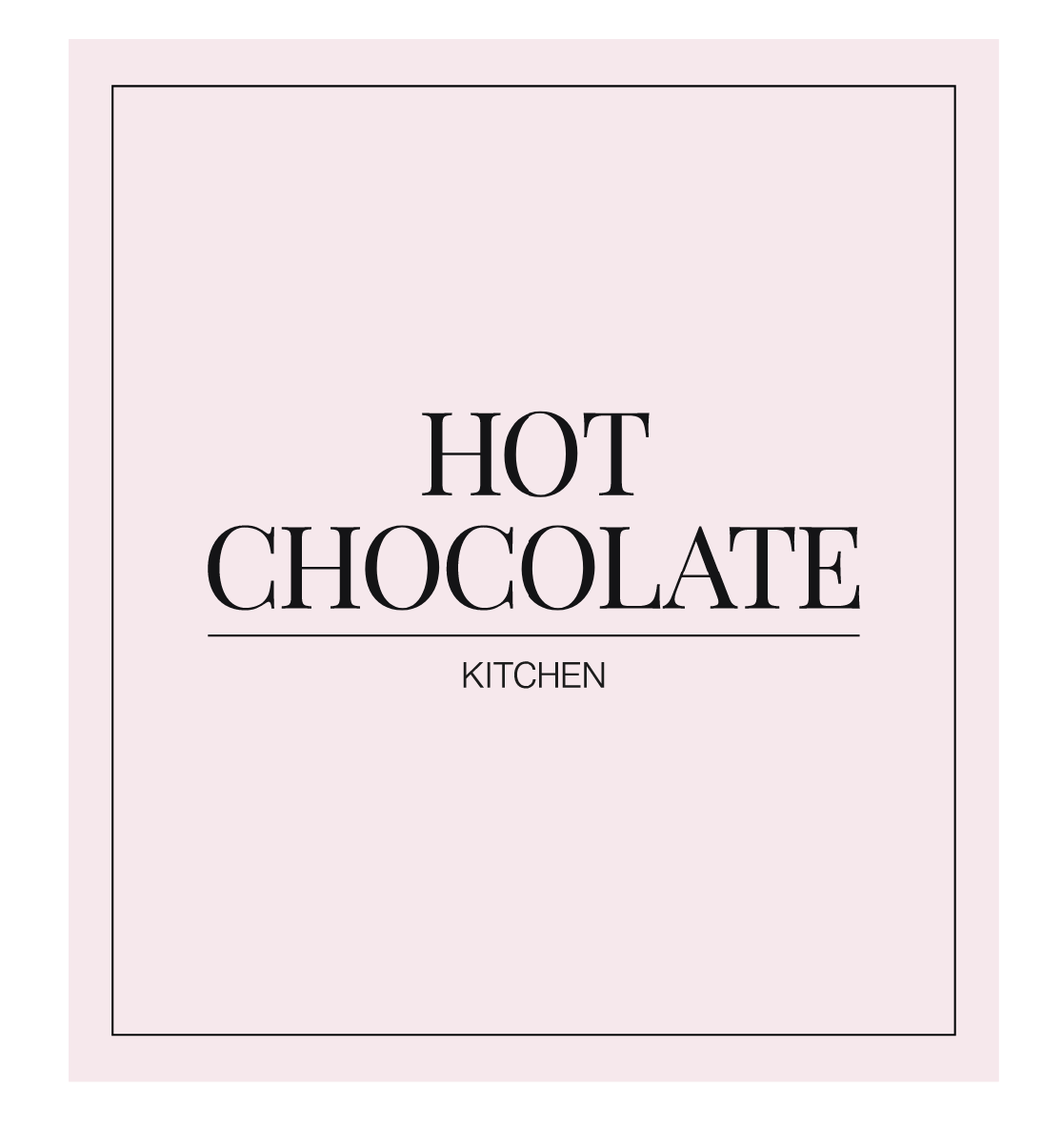 Hot Chocolate Label