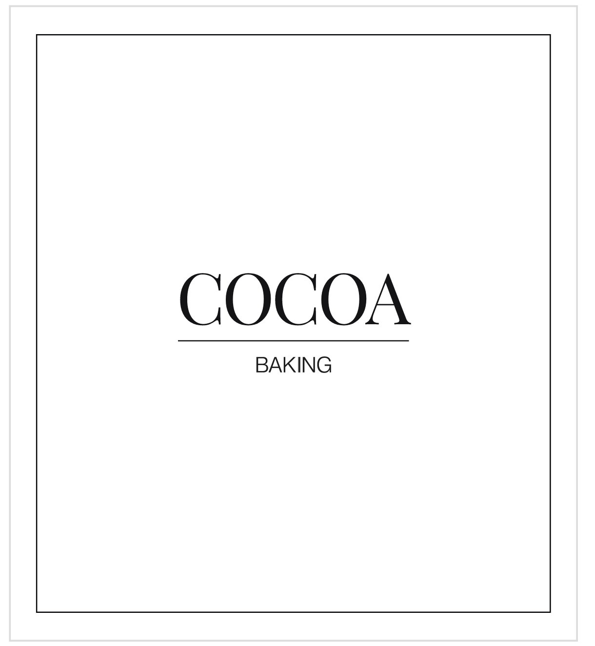 Cocoa Label