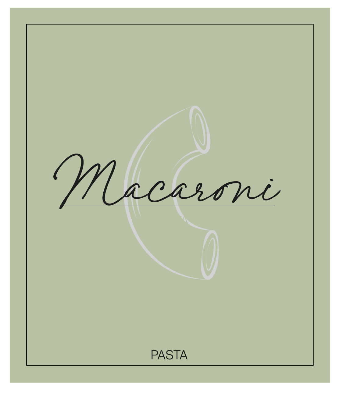Macaroni Label