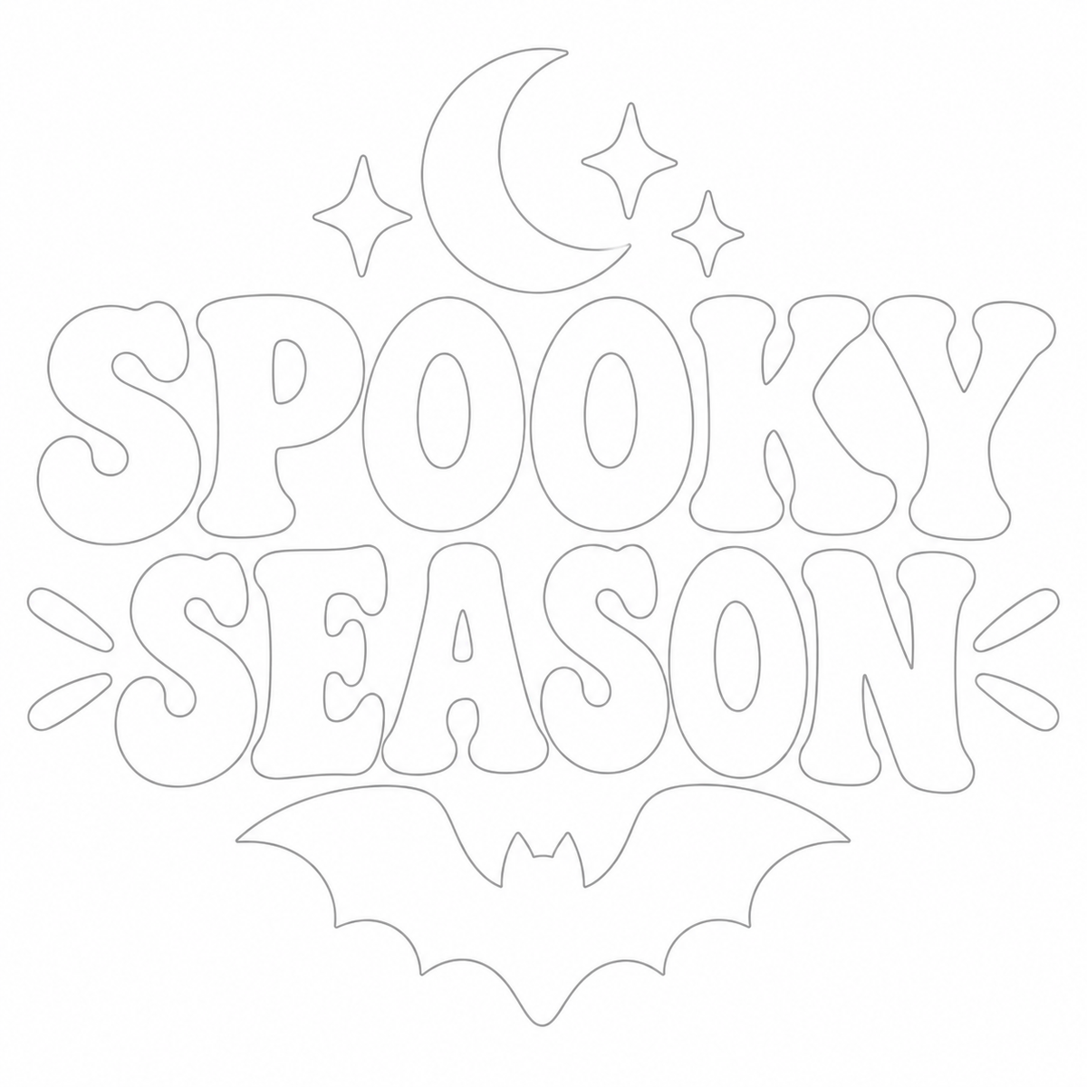 Spooky Season Label