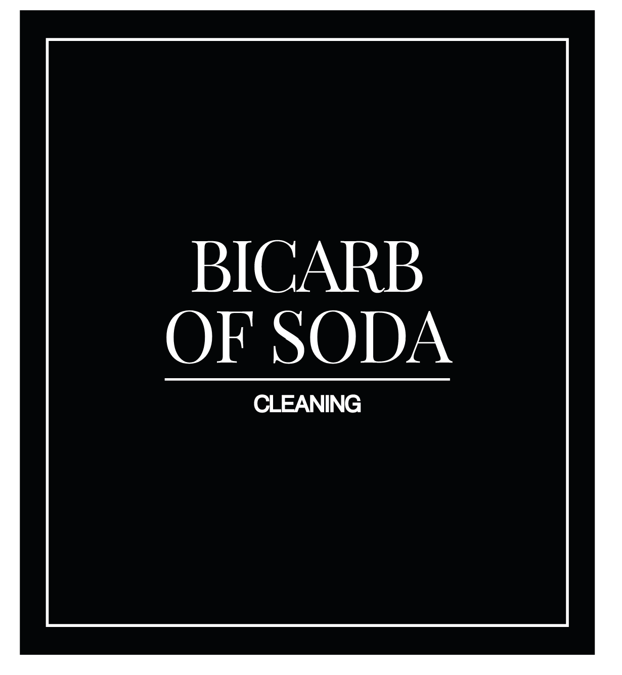 Bicarb Of Soda Label