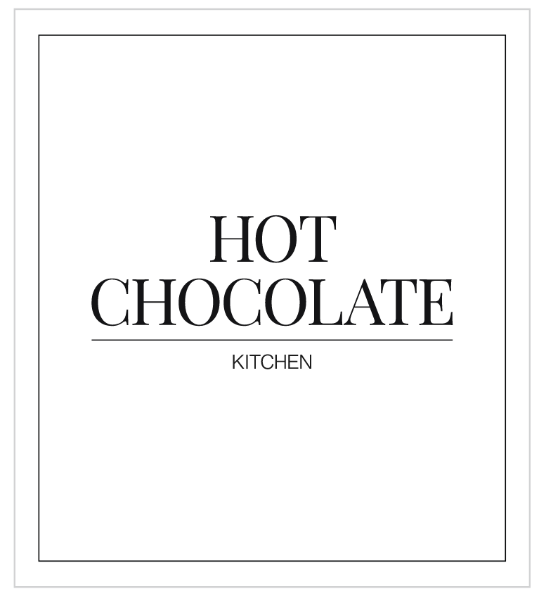 Hot Chocolate Label