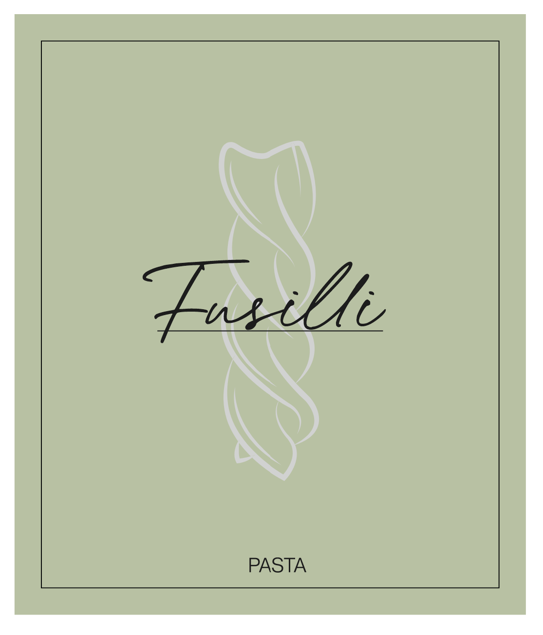 Fusilli Label
