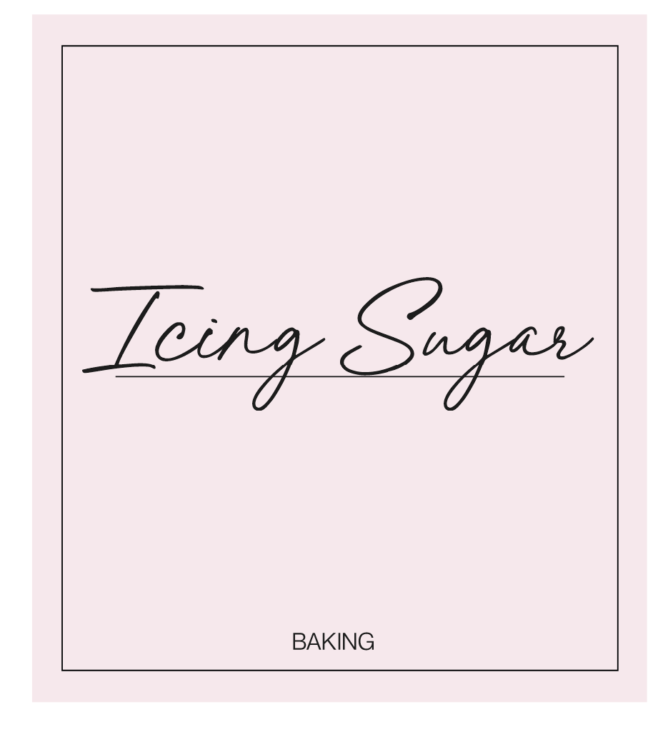 Icing Sugar Label