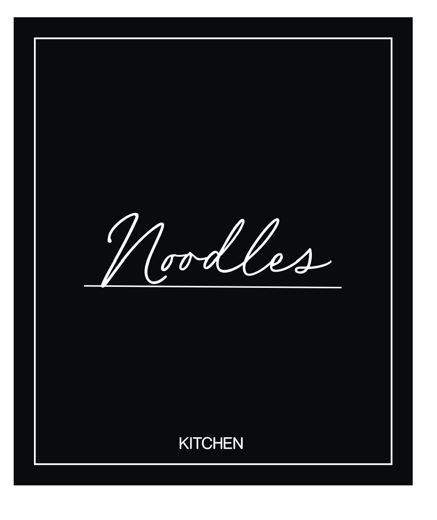 Noodles Label
