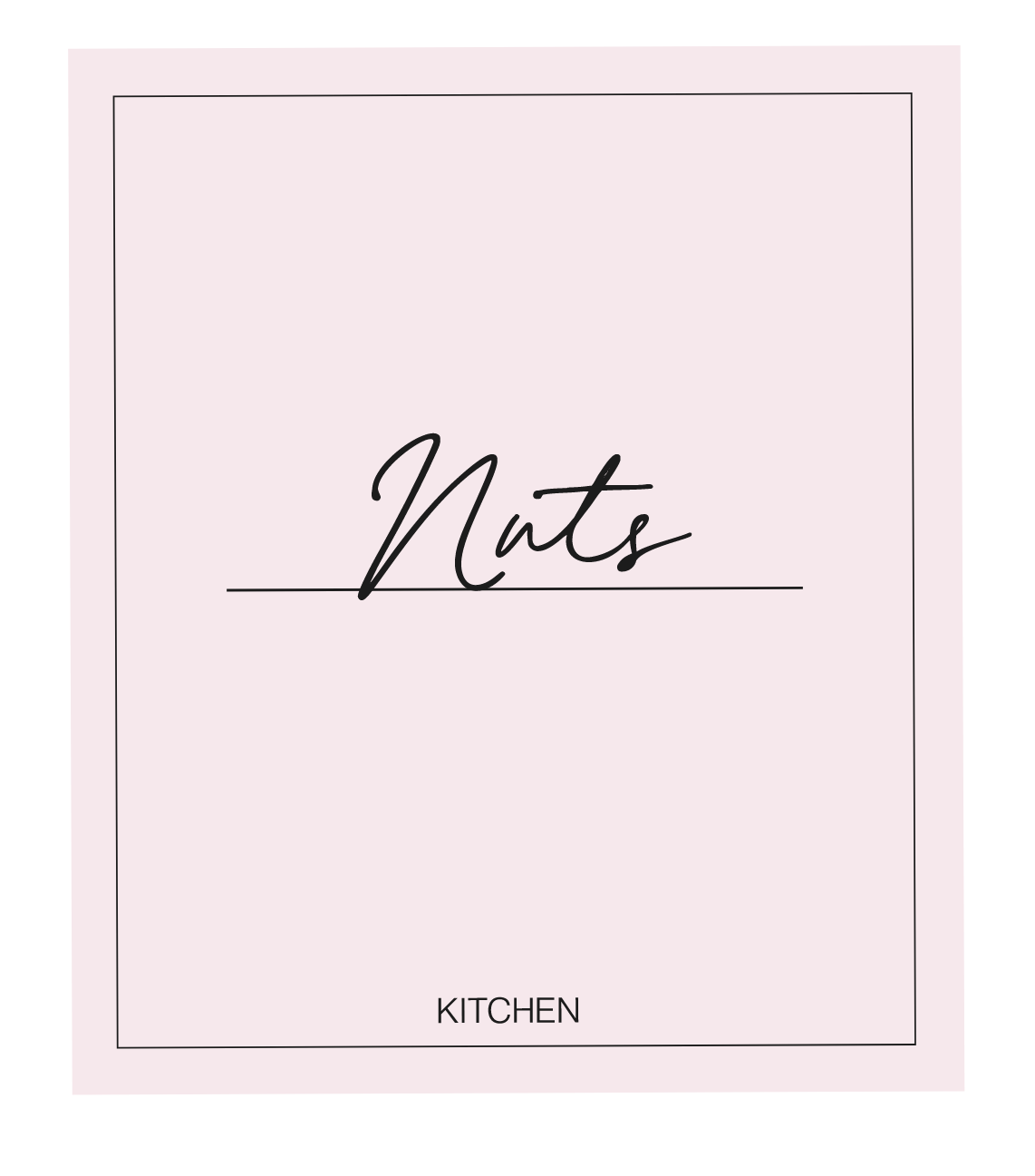 Nuts Label