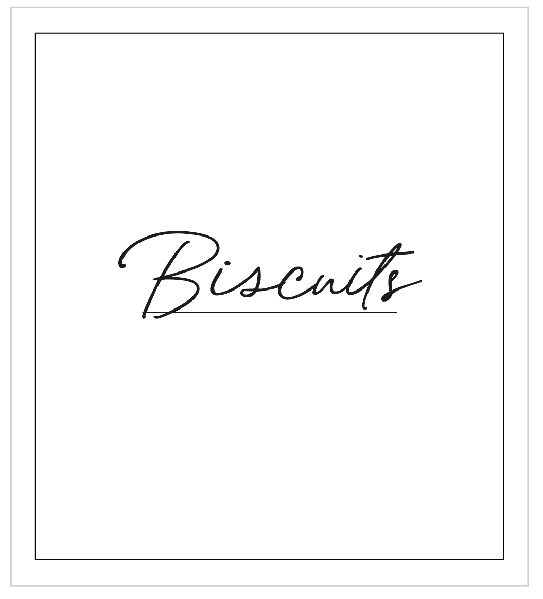 Biscuits Label
