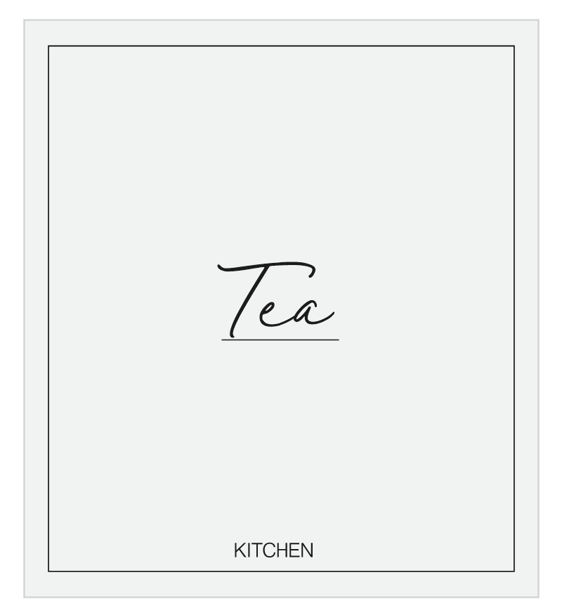 Tea Label