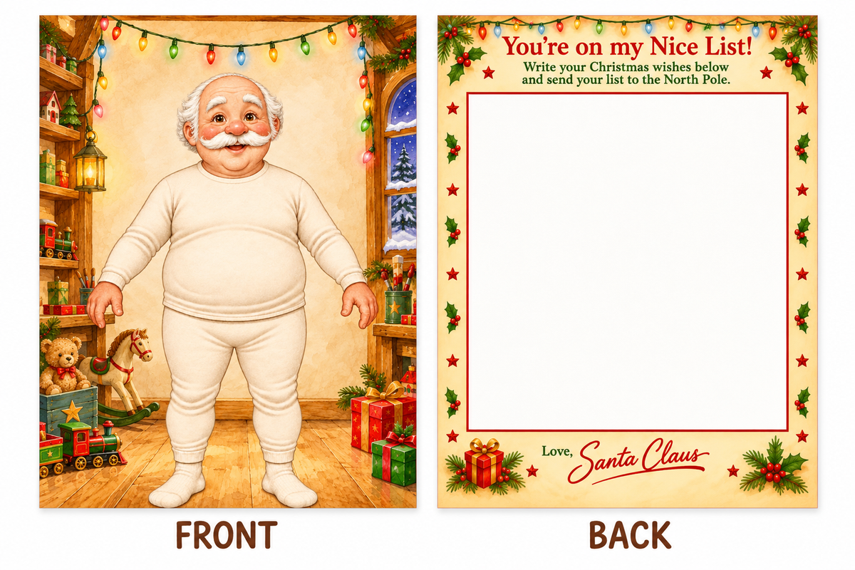 Dress Santa & Nice List