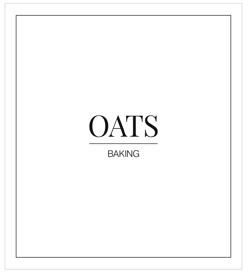 Oats (Baking) Label