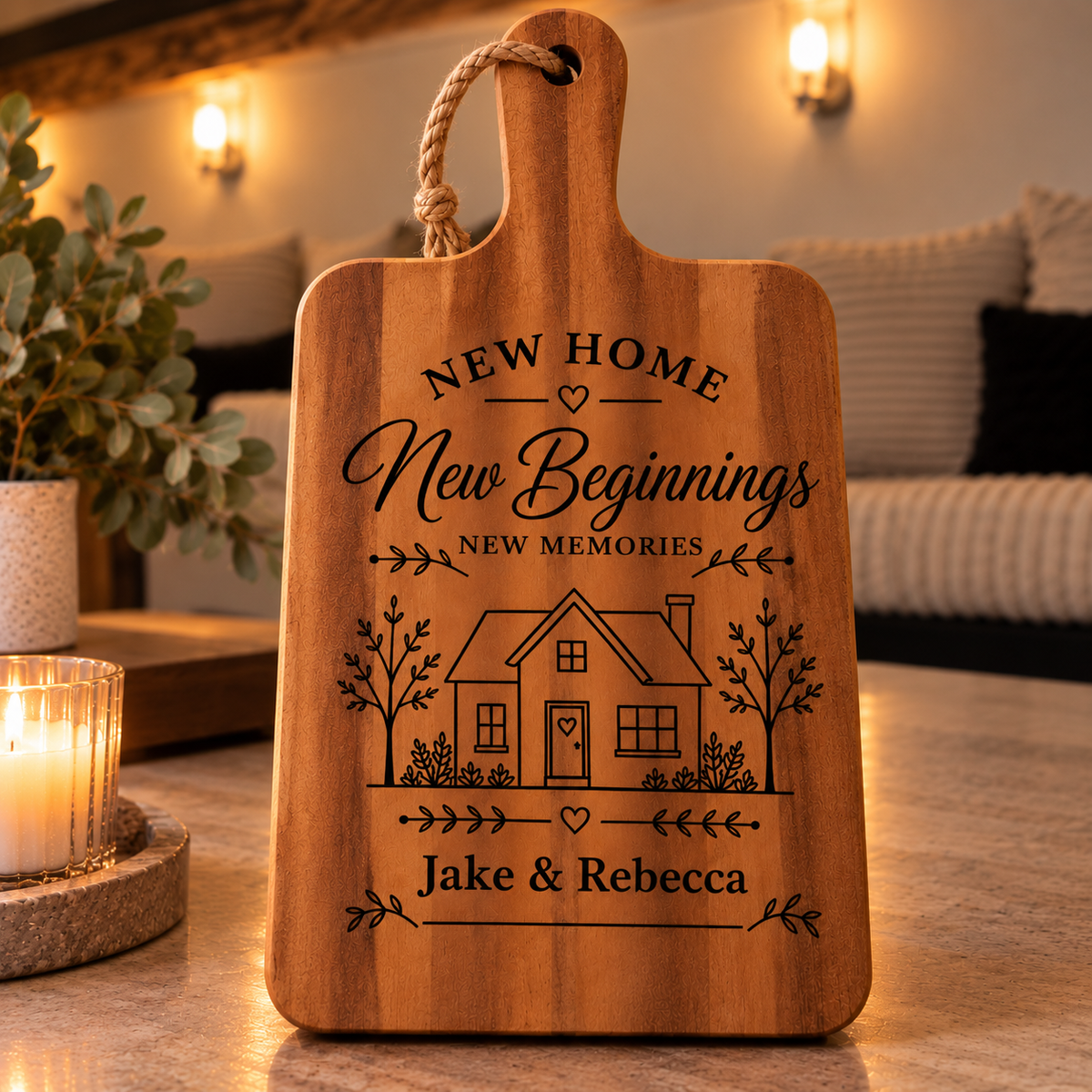 Personalised New Home Board