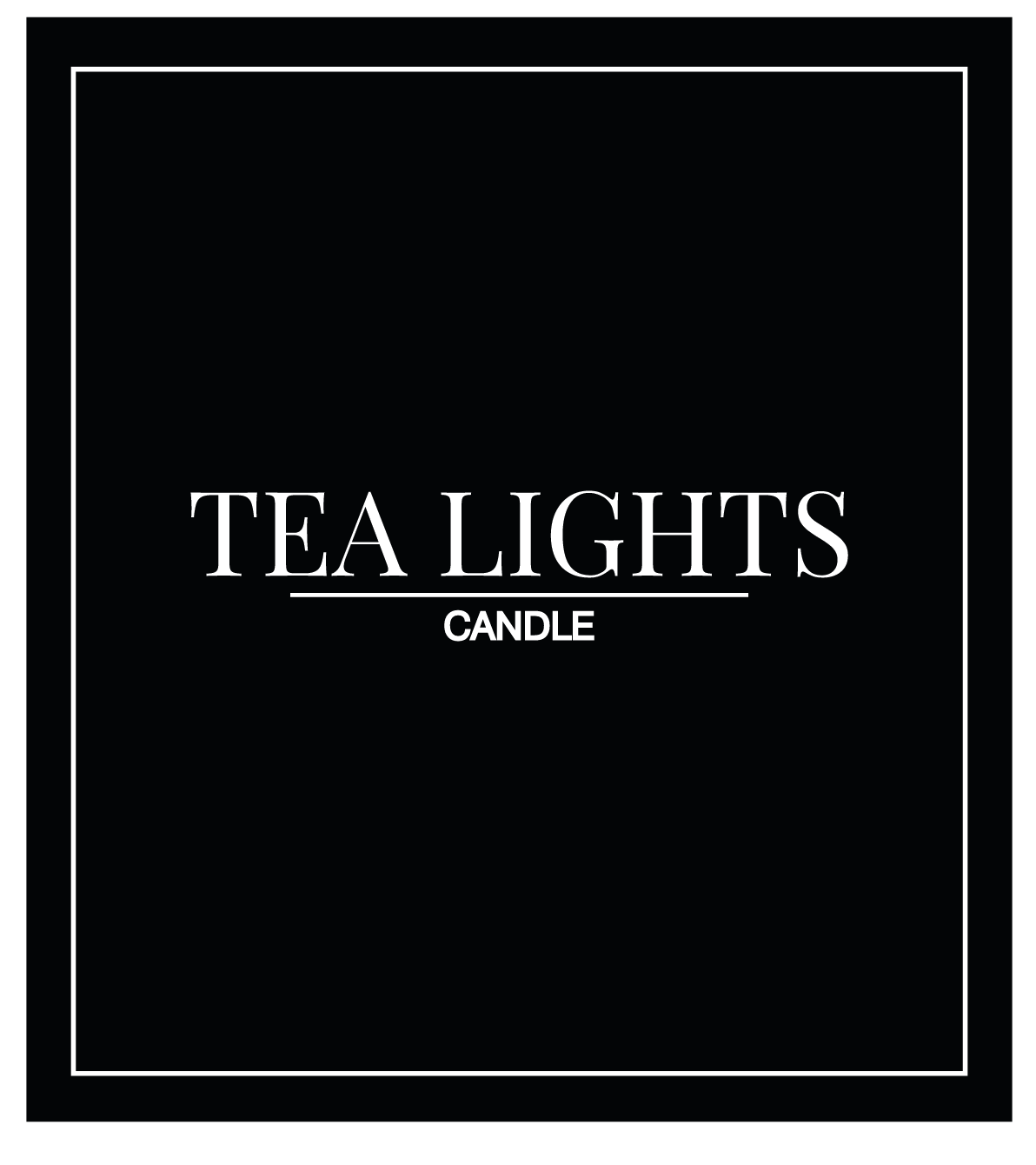 Tea Lights Label