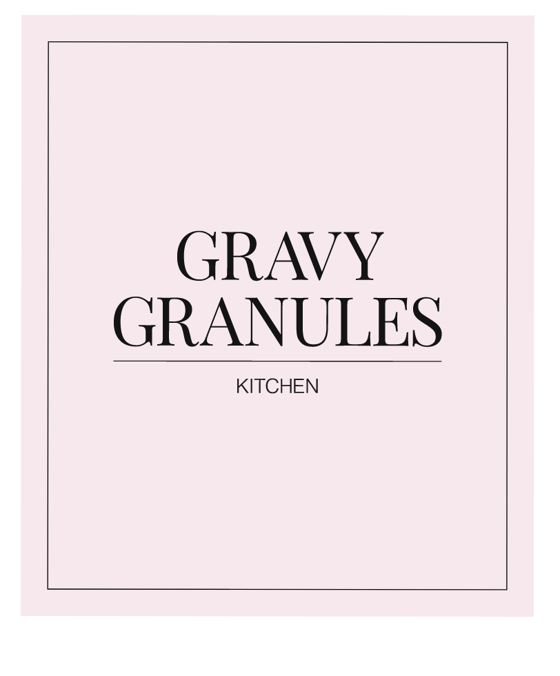 Gravy Granules Label