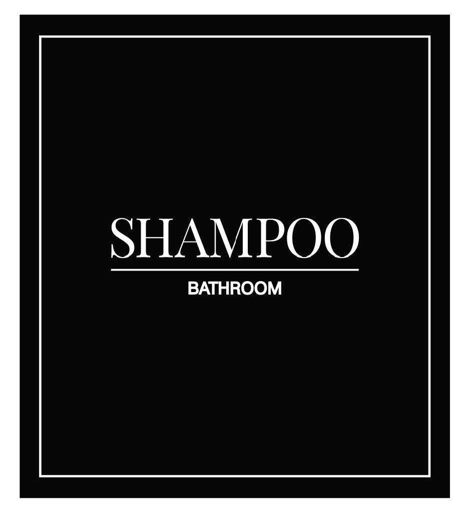 Shampoo Label