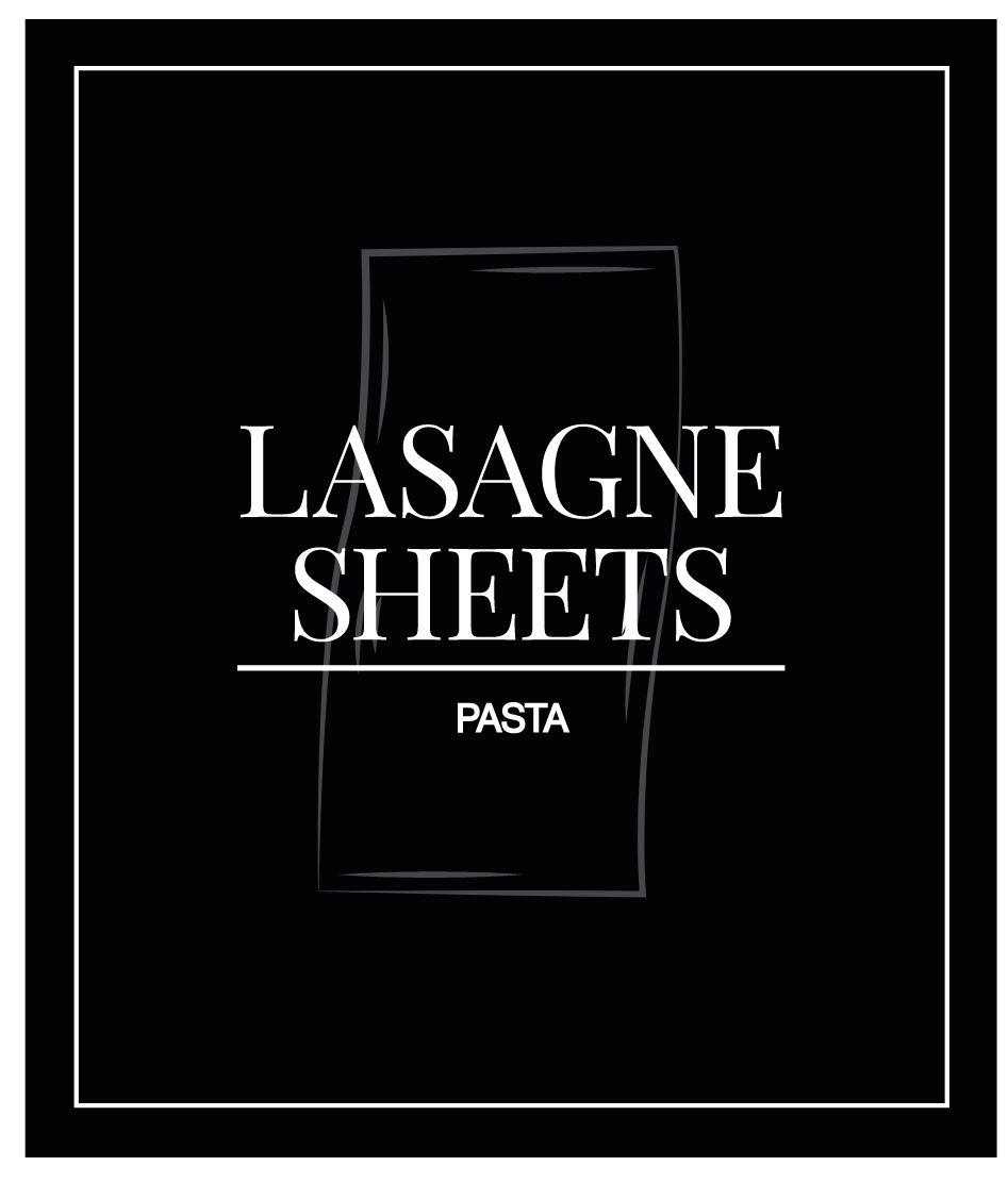 Lasagne Sheets Label