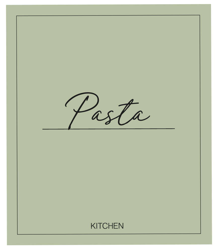 Pasta Label