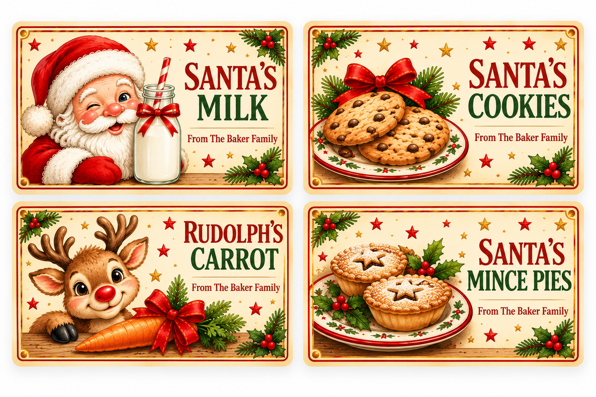 Personalised Christmas Eve Treat Bundle