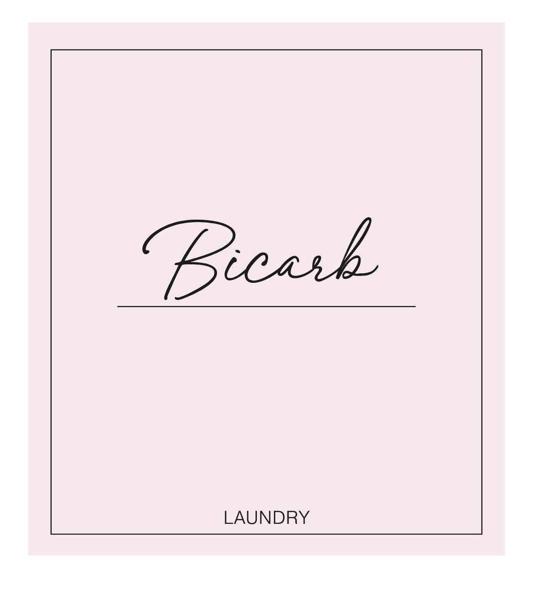 Bicarb Label