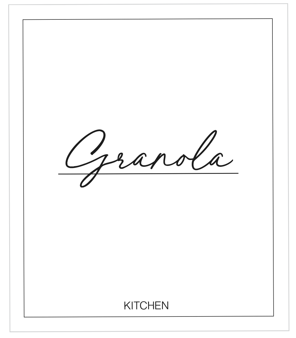 Granola Label