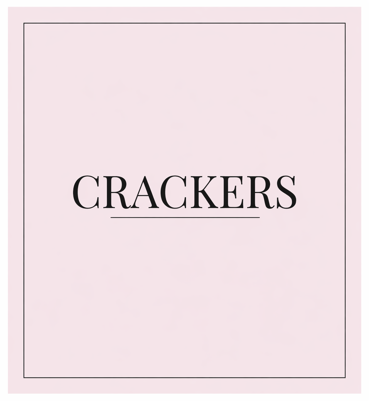 Crackers Label