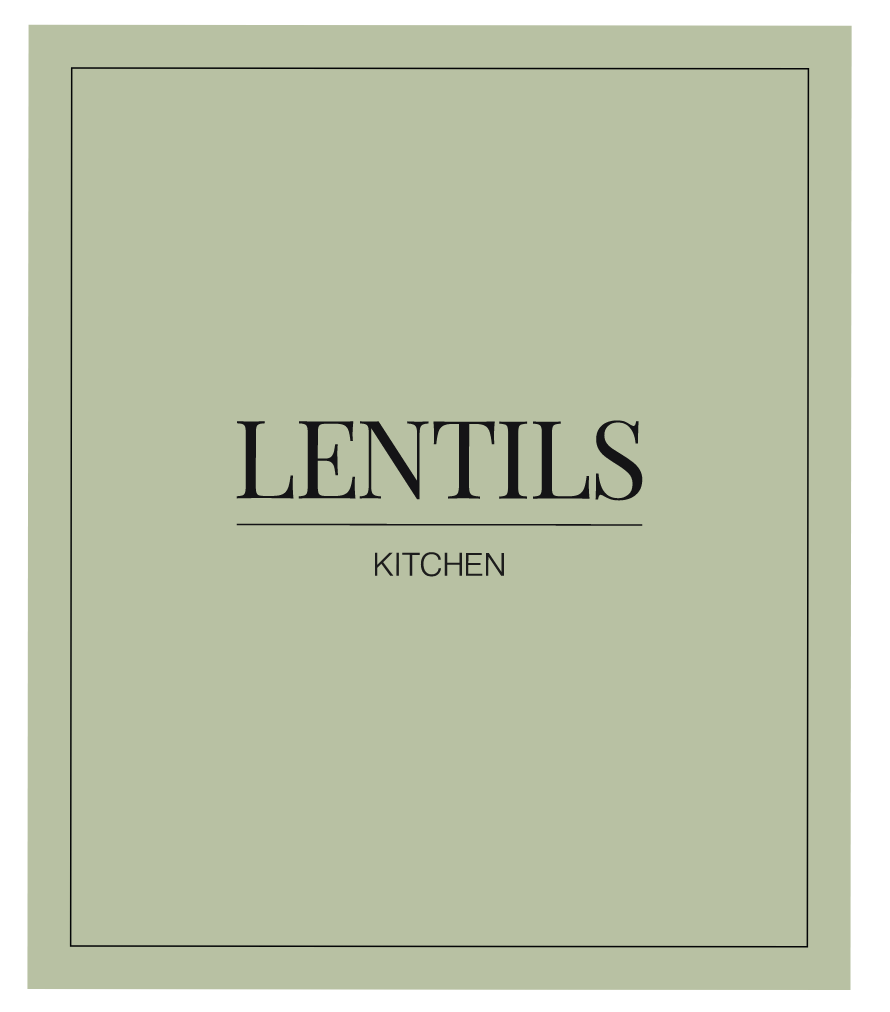 Lentils Label