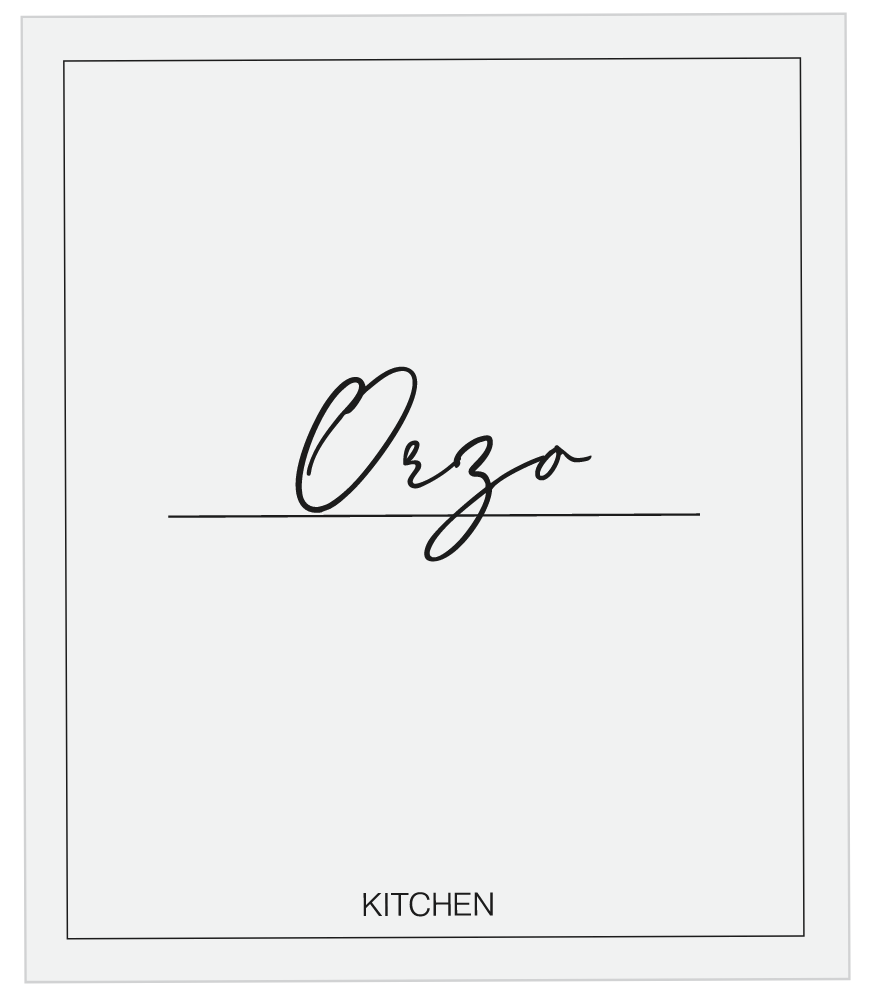 Orzo Label