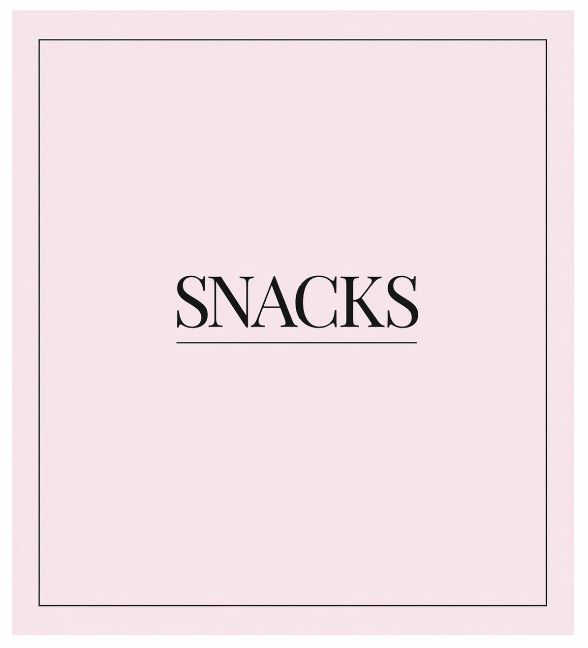 Snacks Label