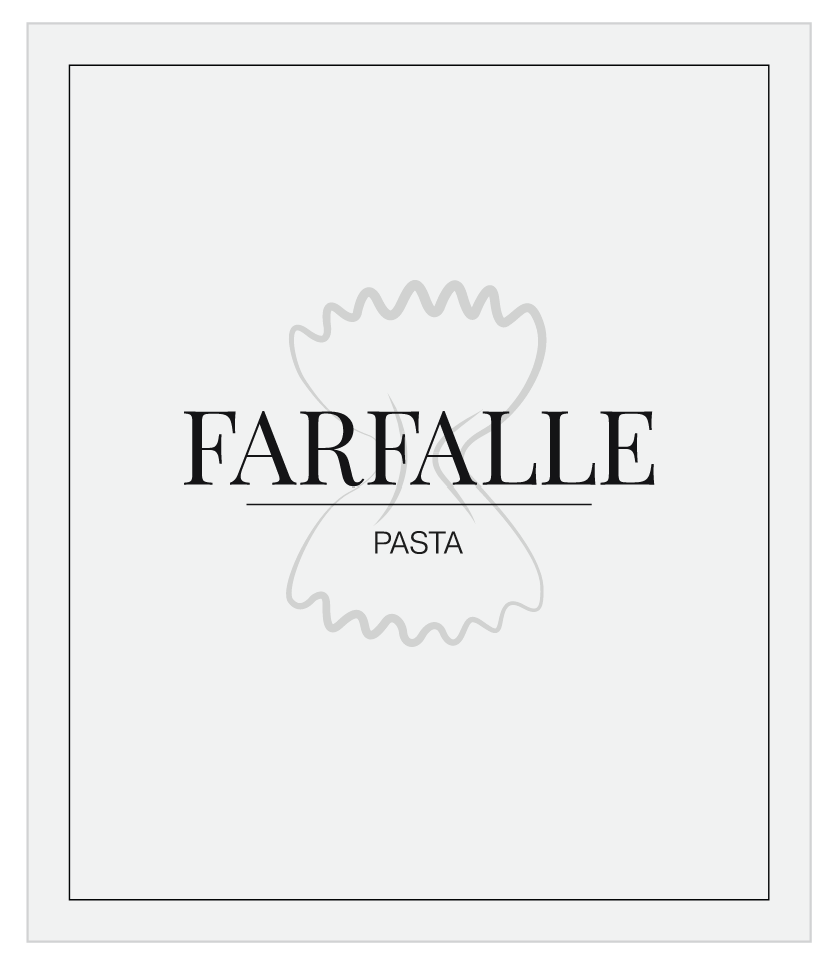 Farfalle Label