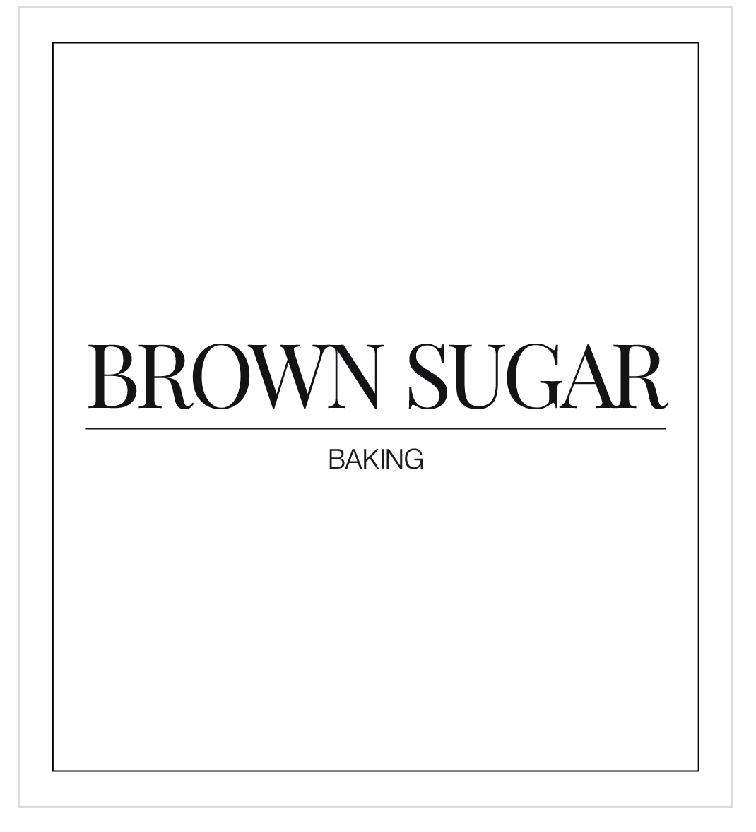 Brown Sugar Label