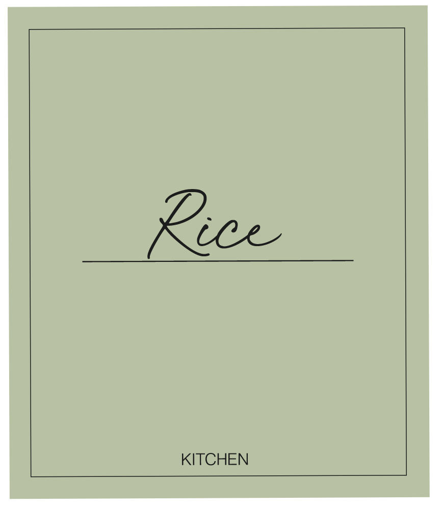 Rice Label