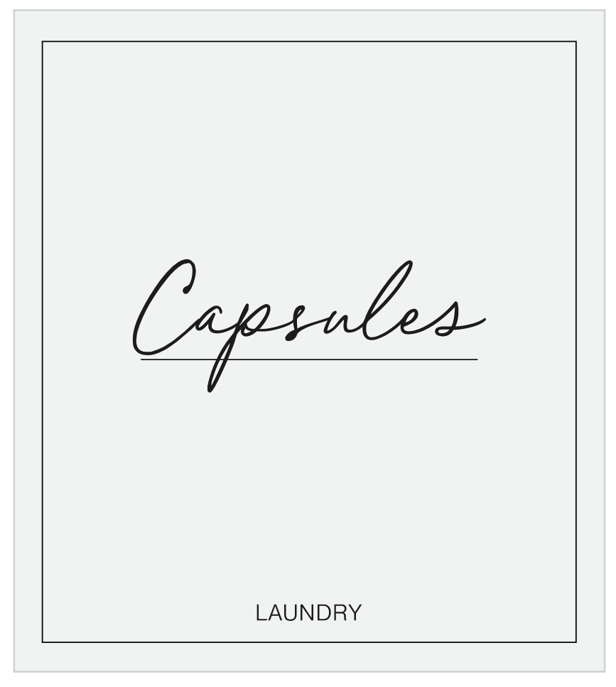 Capsules Label