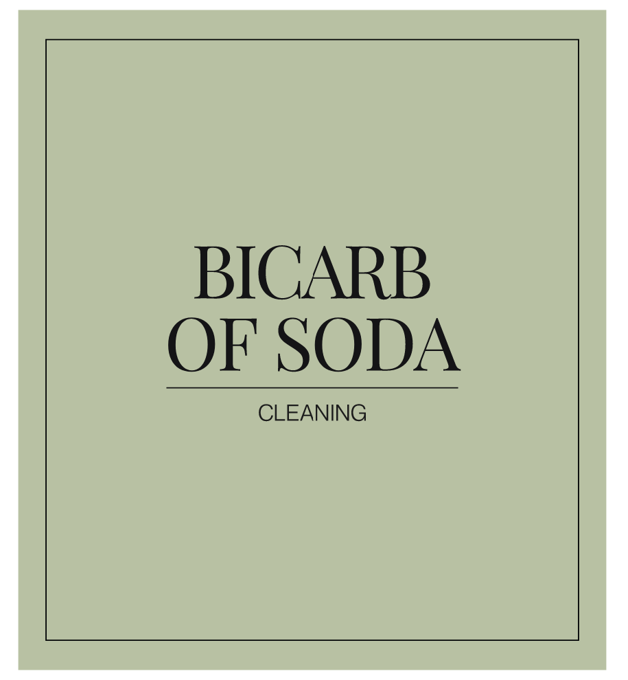 Bicarb Of Soda Label