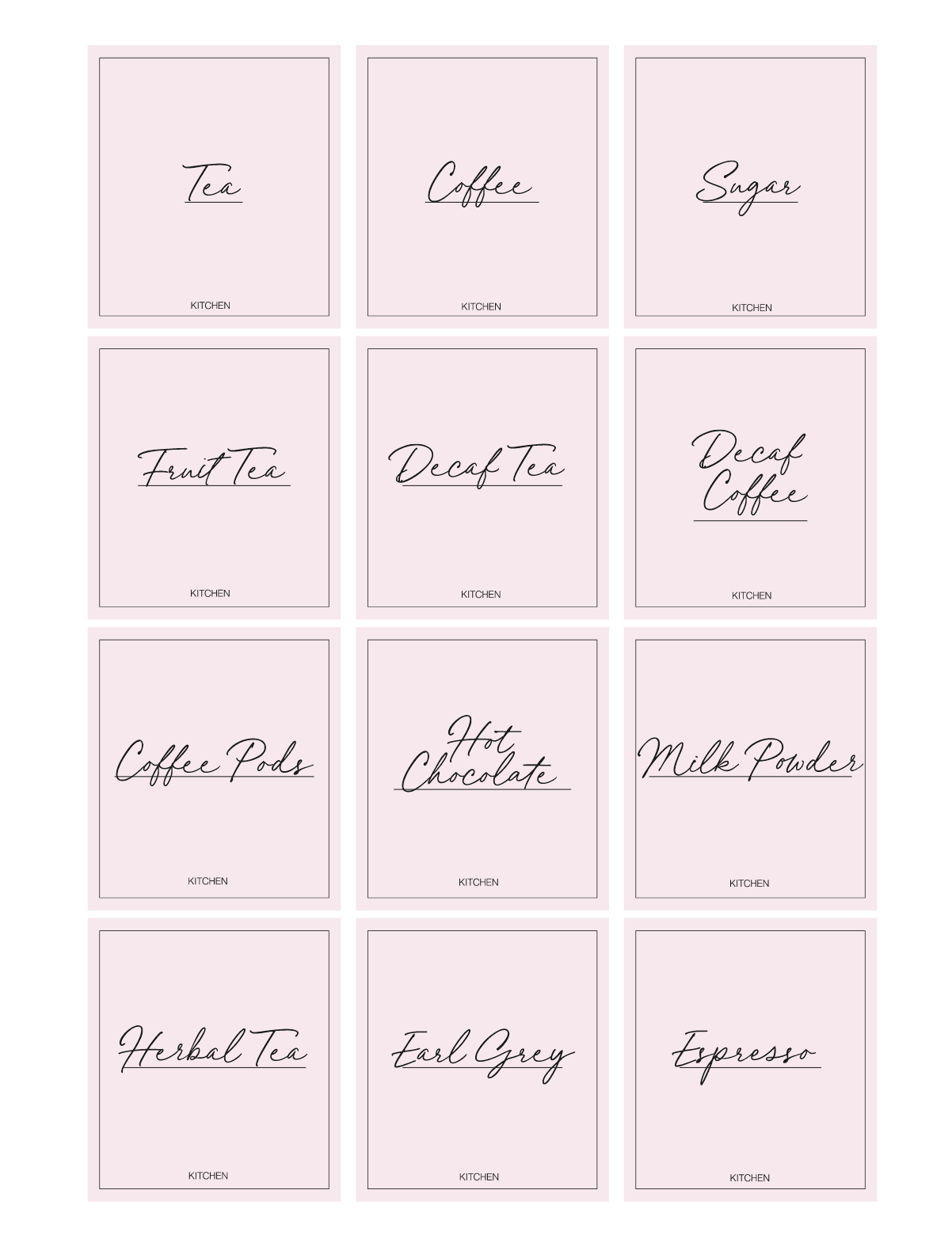 Minimalistic Hot Drinks Bundle