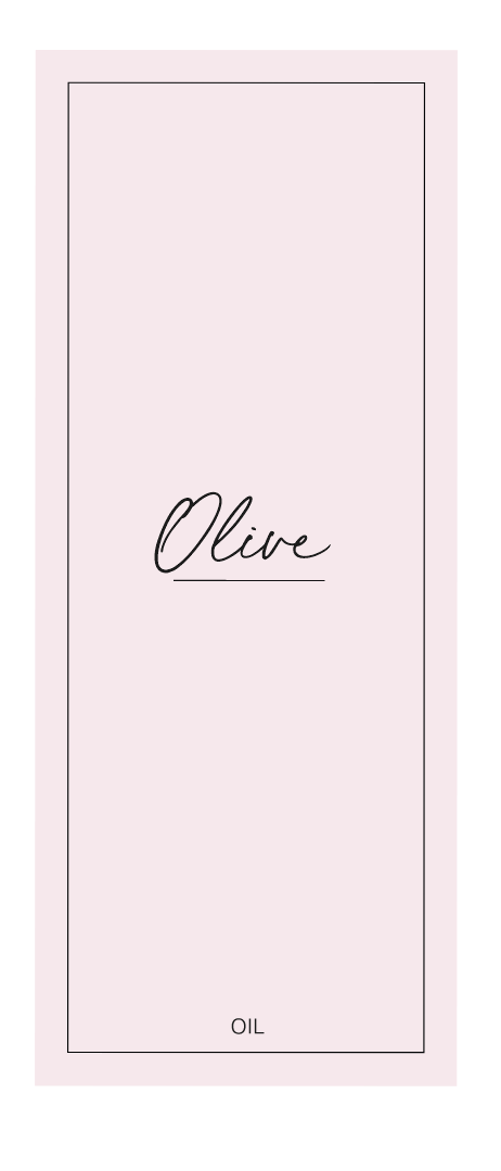 Olive Oil Label