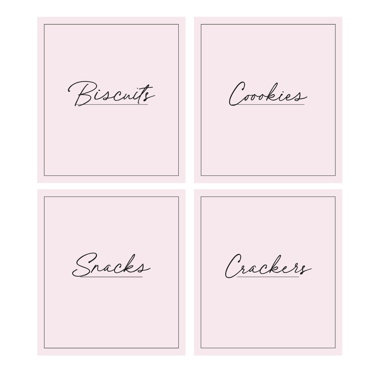 Minimalistic Snack Bundle