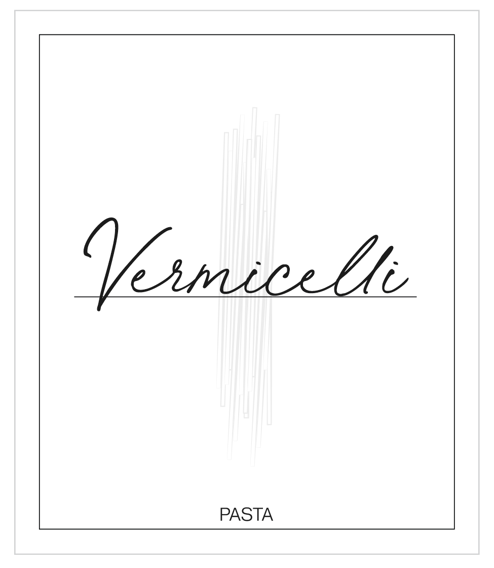 Vermicelli Label