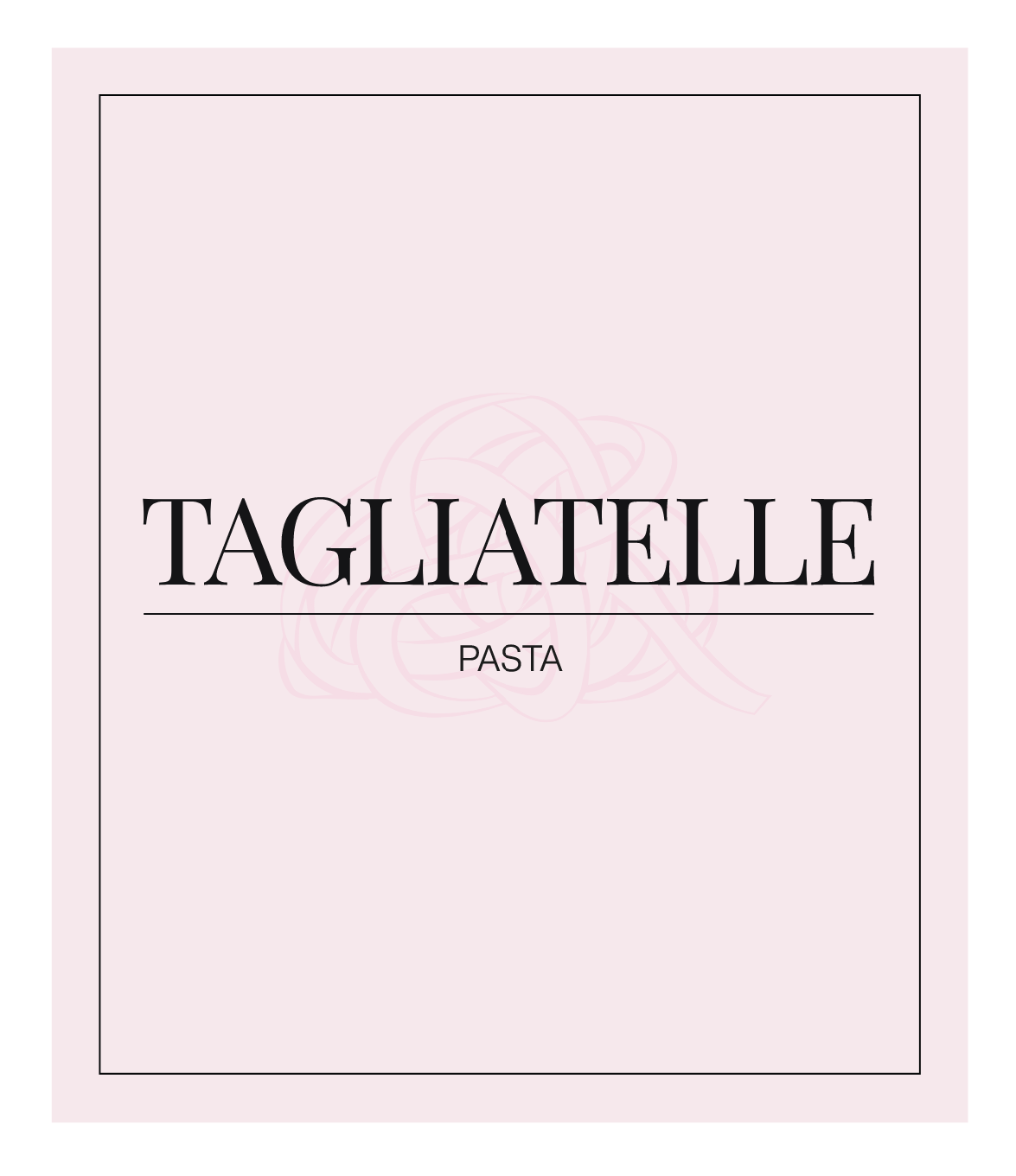 Tagliatelle Label