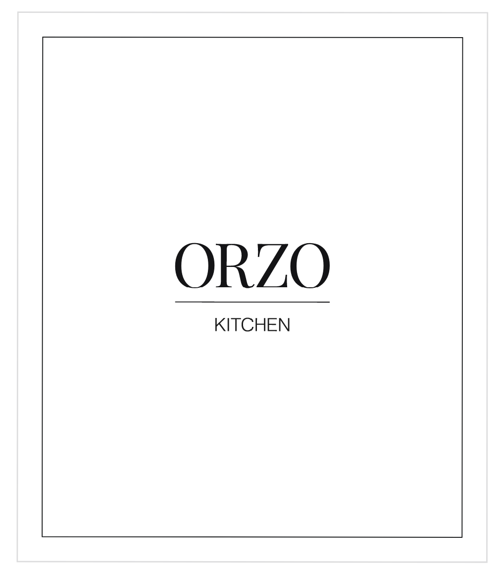 Orzo Label