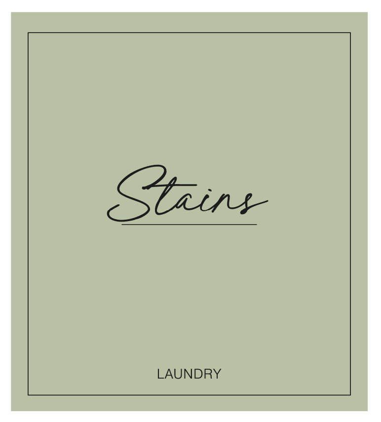 Stains Label