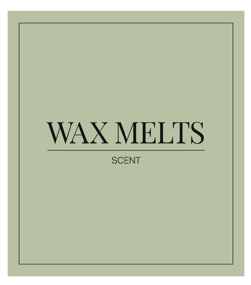 Wax Melts Label