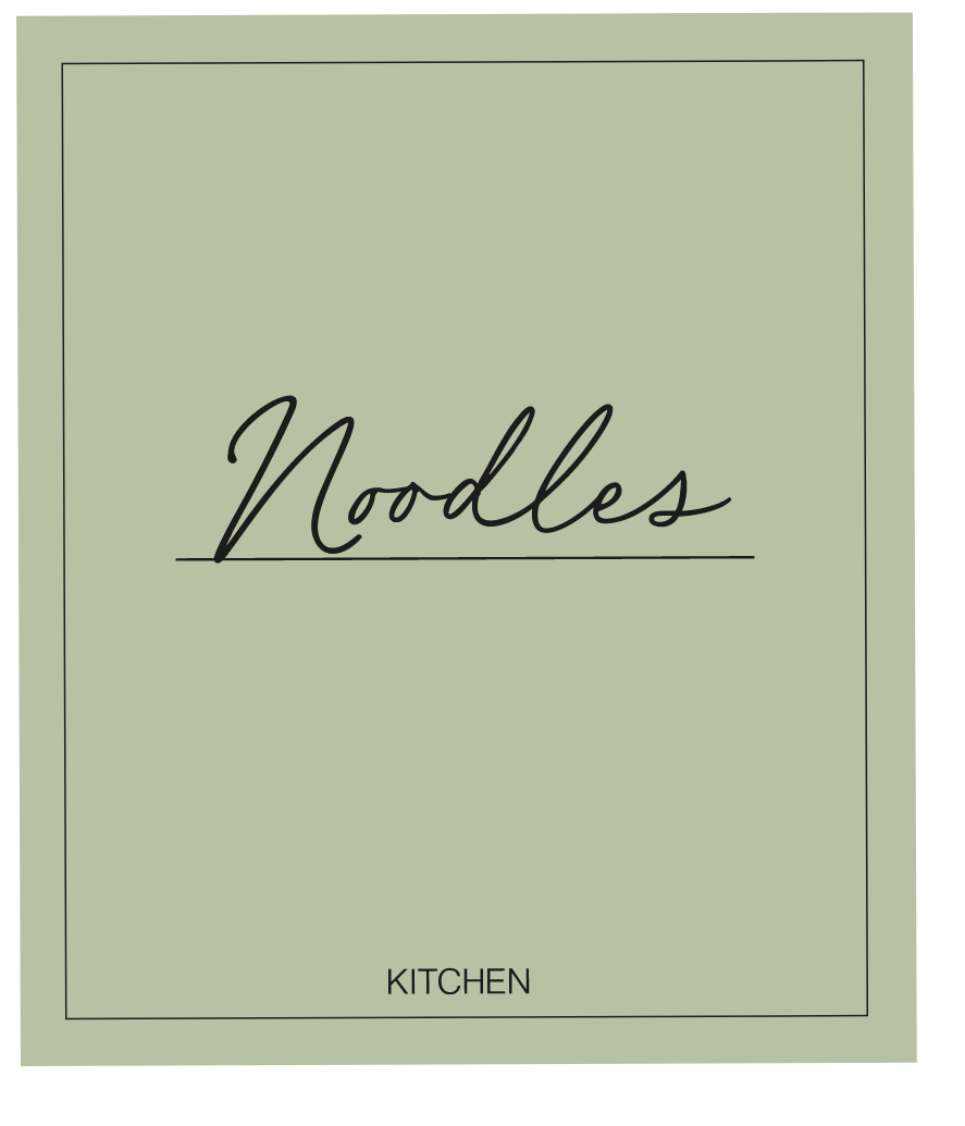 Noodles Label