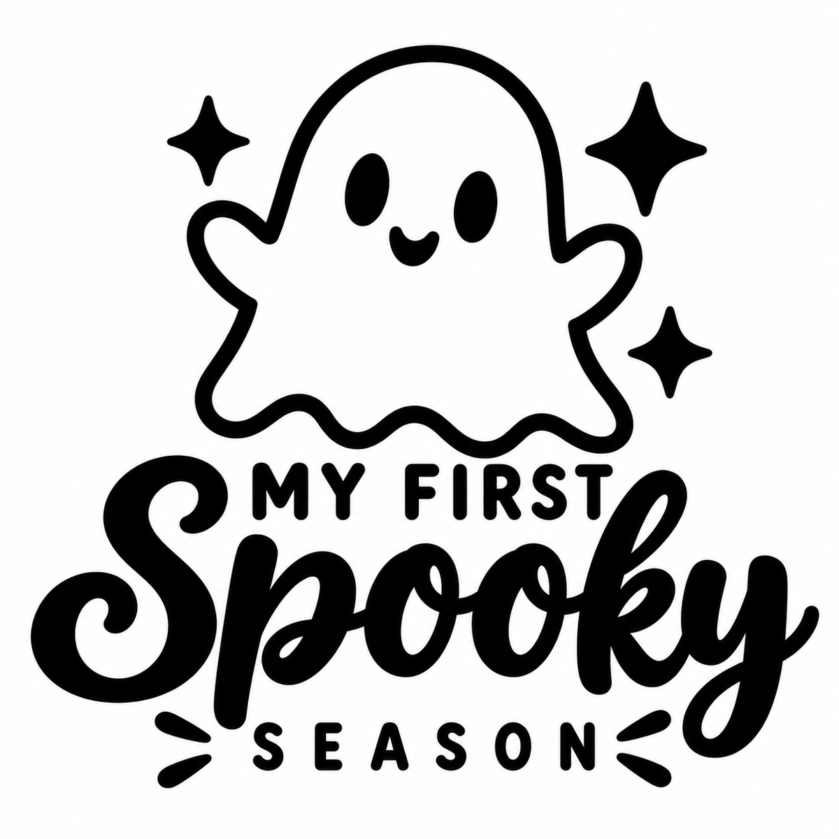 My First Spooky Label