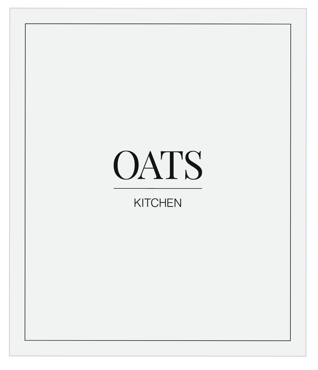 Oats (Kitchen) Label