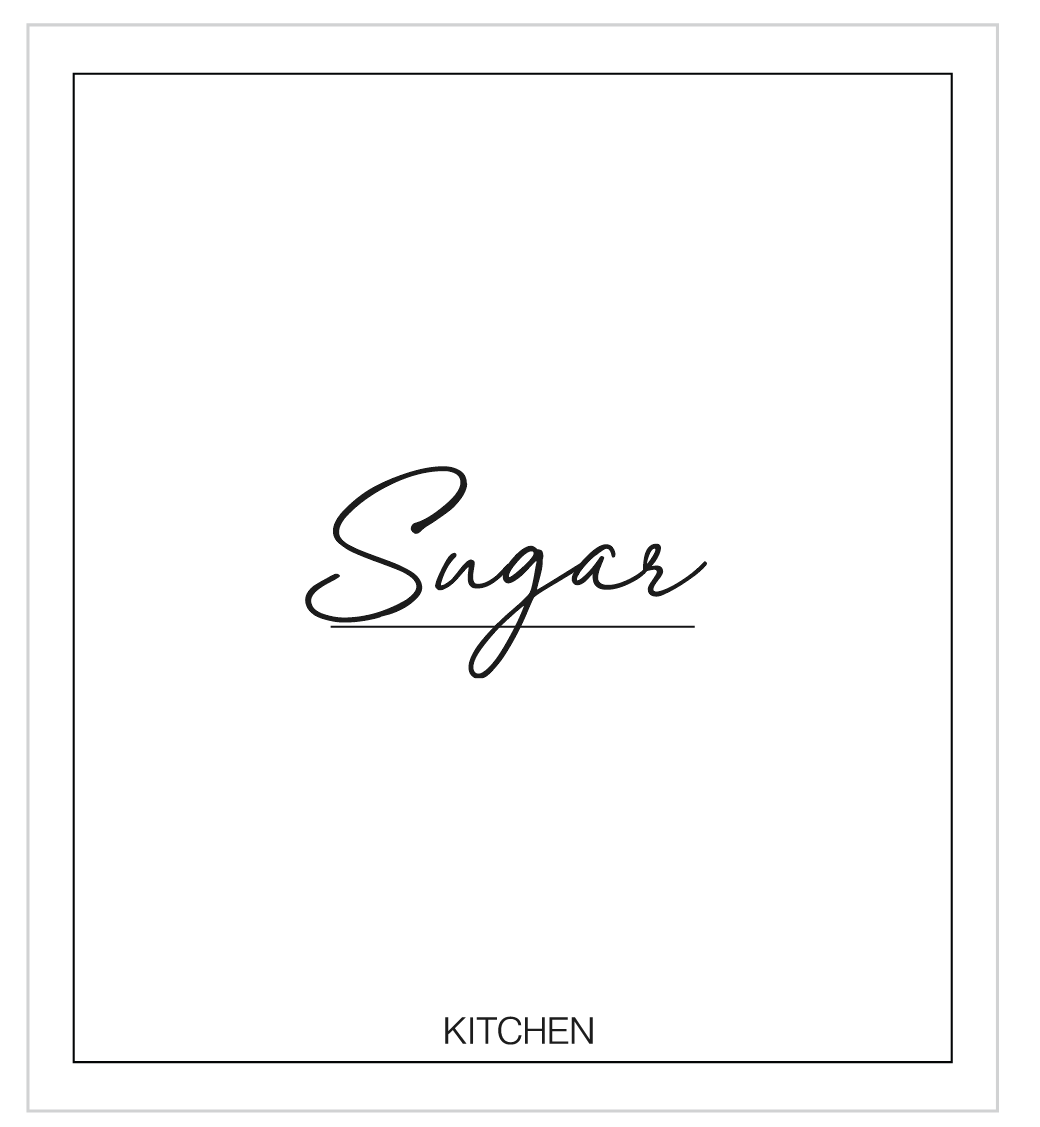 Sugar Label