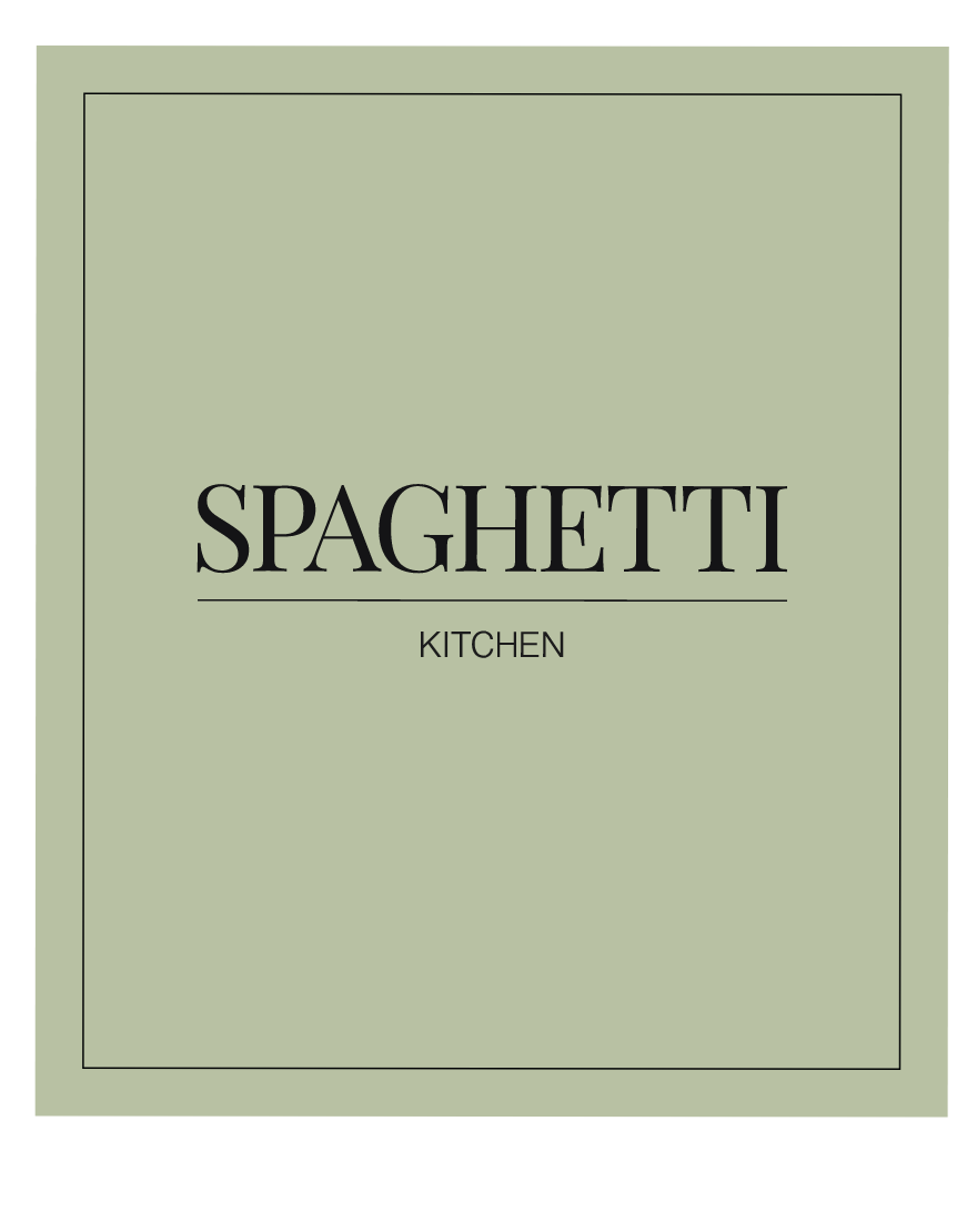 Spaghetti (Kitchen) Label